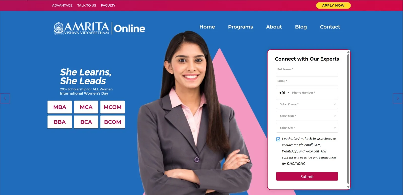 Amrita Ahead, Amrita University